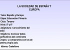 España y Europa | Recurso educativo 34126