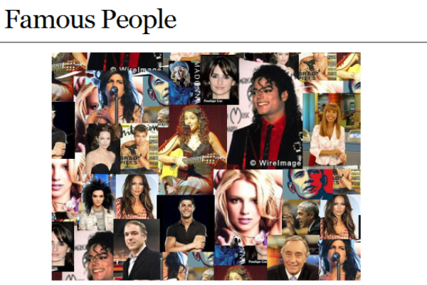 Webquest: Famous people | Recurso educativo 34428