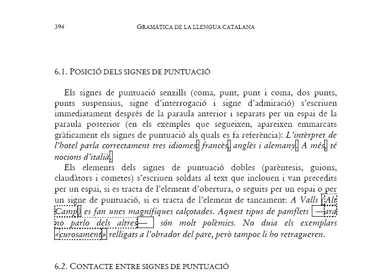 Els signes de puntuació | Recurso educativo 34625