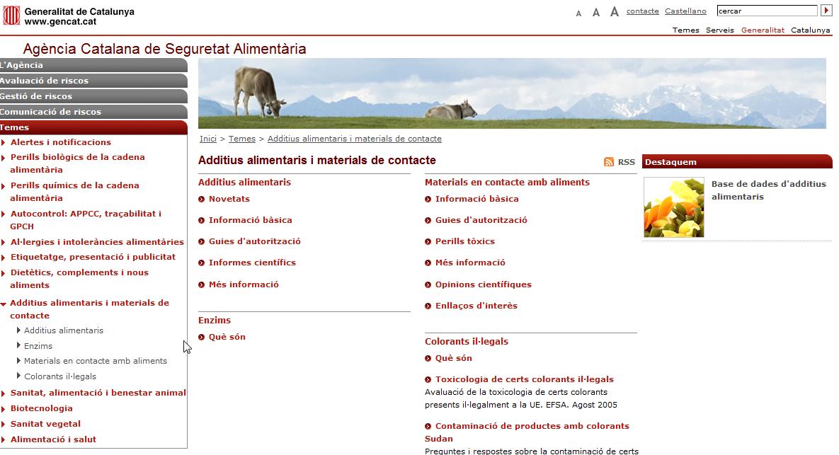 Additius alimentaris | Recurso educativo 35914