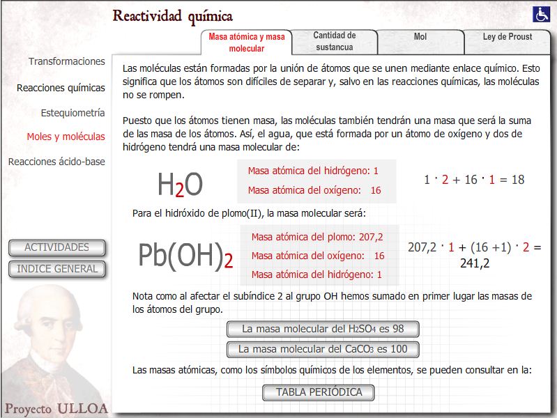 Moles y moléculas | Recurso educativo 36067