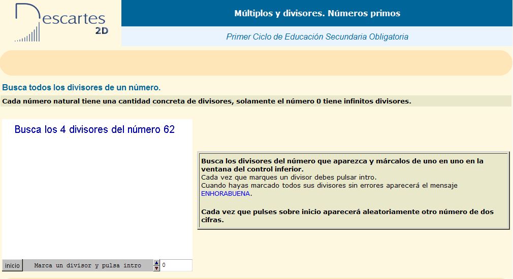 Divisores de un número | Recurso educativo 36619