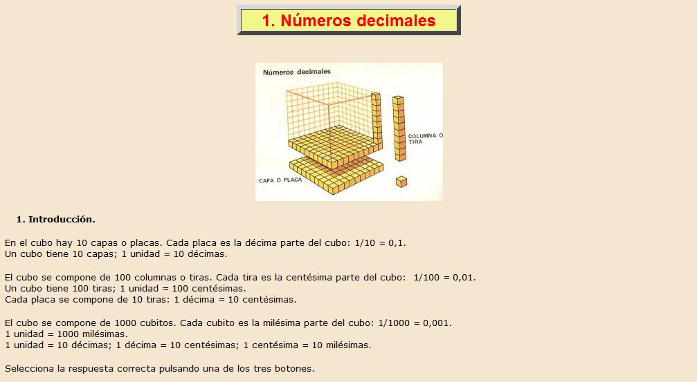 Los números decimales | Recurso educativo 36760