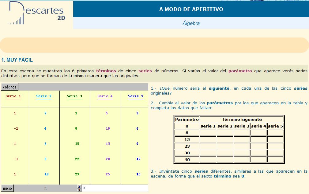 Series numéricas | Recurso educativo 36840