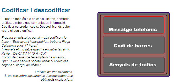 Codificar i descodificar | Recurso educativo 36889