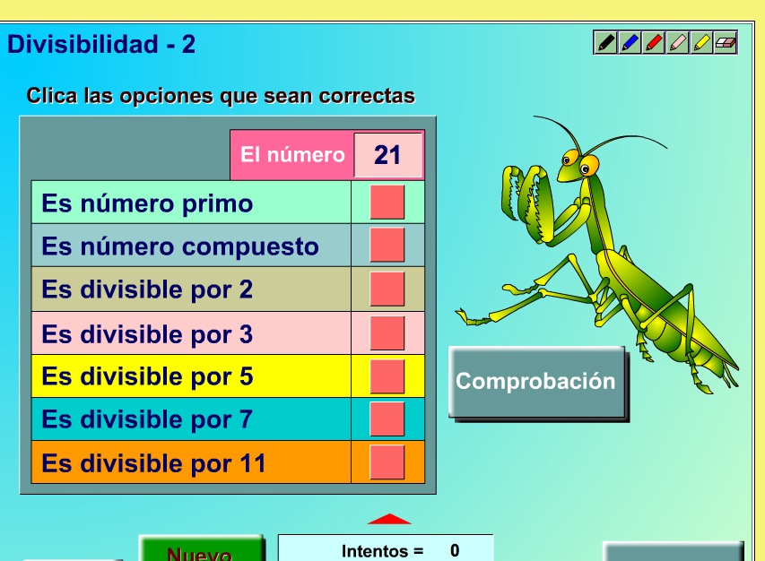 Divisibilidad de números naturales | Recurso educativo 37319