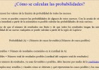 ¿Cómo se calculan las probabilidades? | Recurso educativo 37593