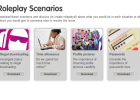 Roleplay scenarios | Recurso educativo 37653