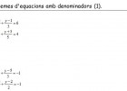 Sistemes d'equacions amb denominadors | Recurso educativo 37691