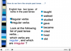 Simple past tense | Recurso educativo 37854