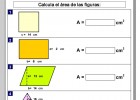 Áreas de figuras geométricas | Recurso educativo 38052