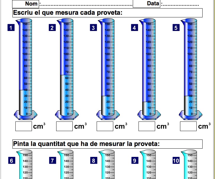 Mesures de volums | Recurso educativo 38481