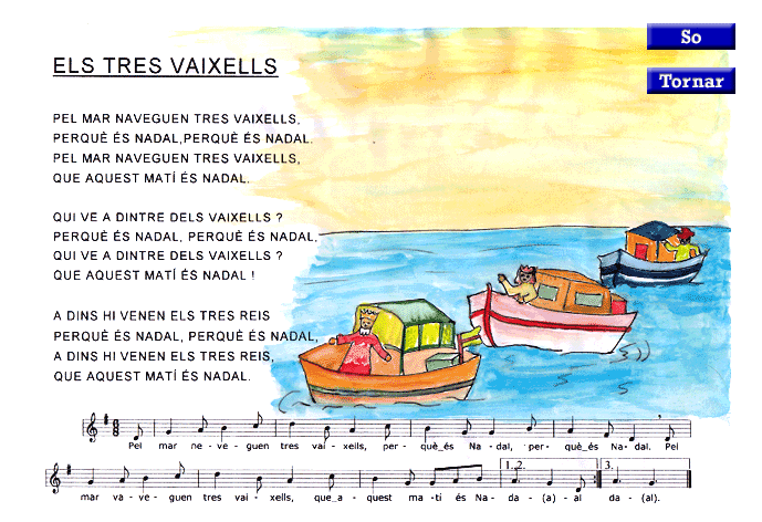 Tres Vaixells | Recurso educativo 38768