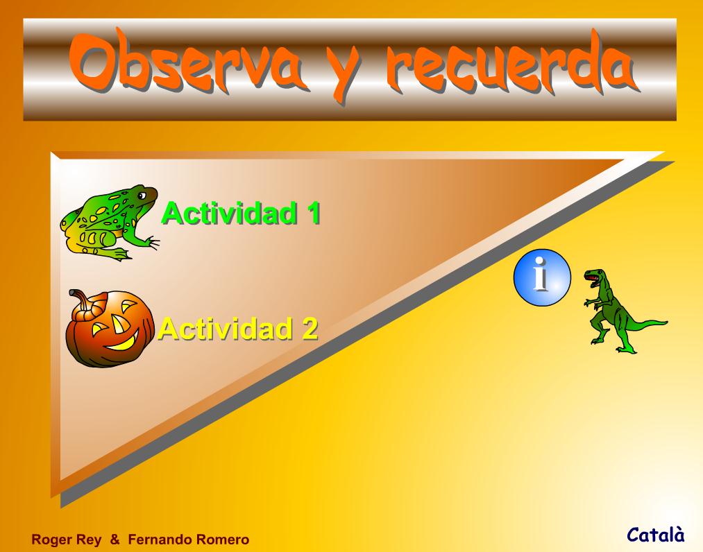 Observa y recuerda | Recurso educativo 39245