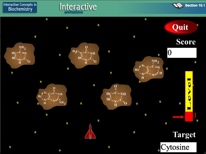 Video game: Nucleotides Game | Recurso educativo 39929