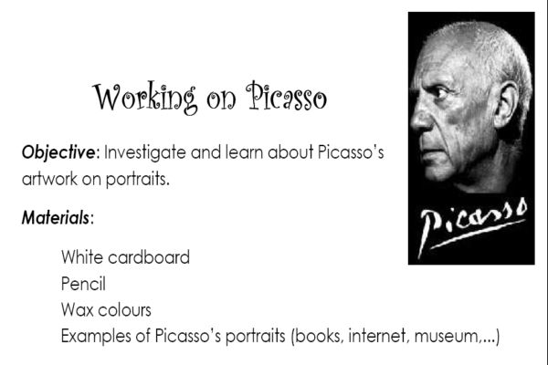 Working on Picasso | Recurso educativo 40592