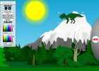 Create your own dinosaur scene | Recurso educativo 41291