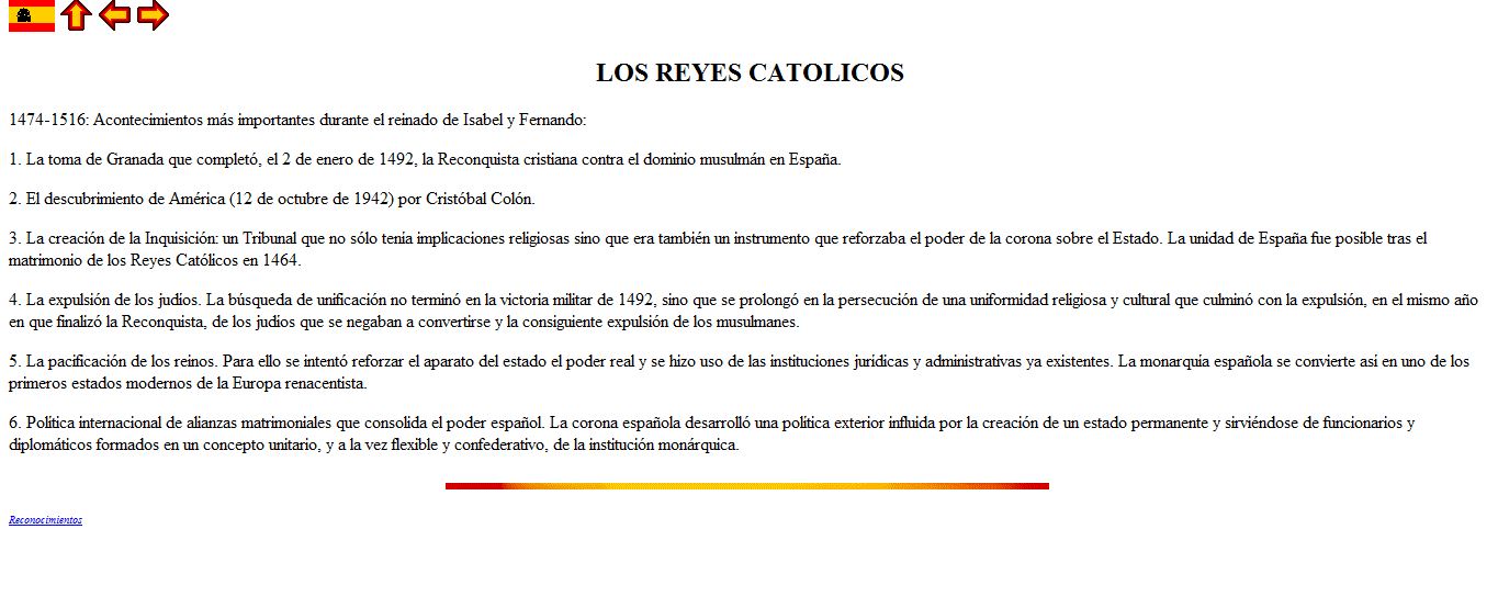 Resumen de la época de los Reyes Católicos | Recurso educativo 41419