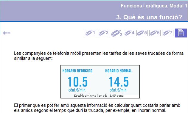 Funcions i gràfiques | Recurso educativo 44555