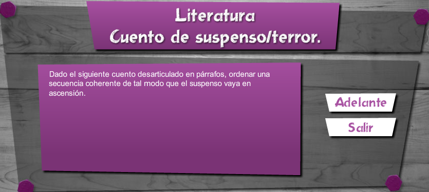 Cuentos de suspenso y de terror | Recurso educativo 45132