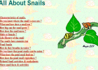 All about snails | Recurso educativo 45667