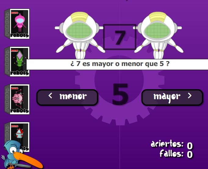 Juegos: mayor o menor | Recurso educativo 46186