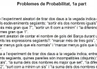 Problemes de probabilitat | Recurso educativo 46272