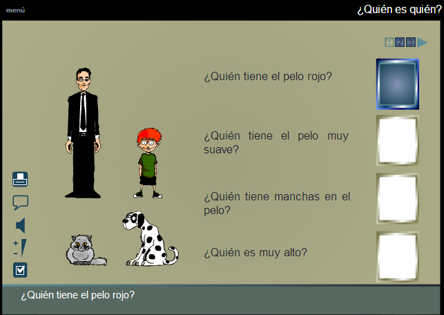 Trastornos cualitativos del lenguaje expresivo: Interrogantes; Dónde, Qué, Quién, Cuándo | Recurso educativo 46856