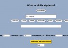 Actividad: los días de la semana | Recurso educativo 48142