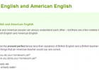 Grammar: British English and American English | Recurso educativo 48367