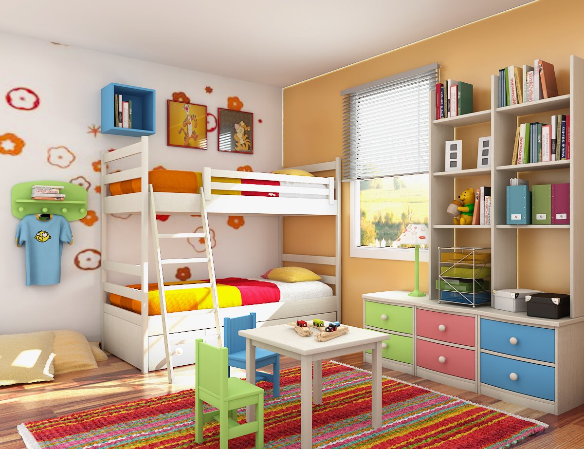 Dormitorio para niños | Recurso educativo 50085