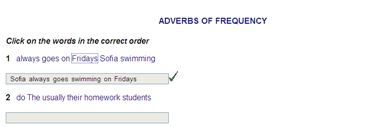 Adverbs of frequency | Recurso educativo 50395