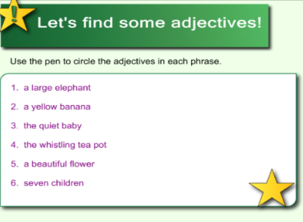 Adjectives in art | Recurso educativo 50509