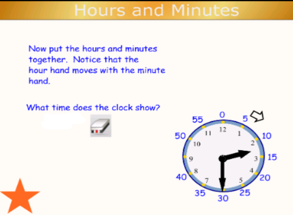 Clock time | Recurso educativo 50521