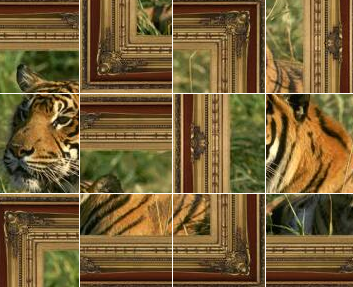 Puzzle interactivo: tigre | Recurso educativo 50816