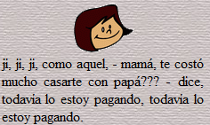 Chiste: mamá se casa con papá... | Recurso educativo 50824