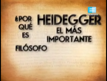 Heidegger: Ser y tiempo | Recurso educativo 50885