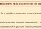 Recomendaciones en la elaboración de un cartel | Recurso educativo 53412