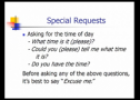 Video: Special requests | Recurso educativo 54883