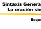 La oración simple | Recurso educativo 56565