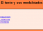 El texto y sus modalidades | Recurso educativo 56843