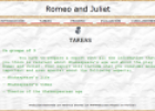 Webquest: Romeo and Juliet | Recurso educativo 11290