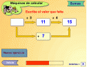 Interactivo: cálculo mental de sumas | Recurso educativo 12059