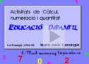 Cálculo, numeración y cantidad | Recurso educativo 16979