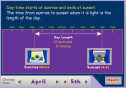 Sunrise, Sunset and Day Length | Recurso educativo 17887