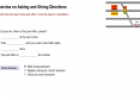 Asking and giving directions (1) | Recurso educativo 20010