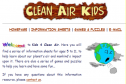 Website: Kids 4 Clean Air | Recurso educativo 22389