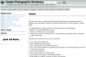 Simple Photographic Dictionary | Recurso educativo 22552