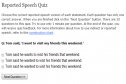 Reported Speech Quiz | Recurso educativo 24283