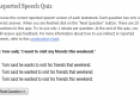 Reported Speech Quiz | Recurso educativo 24283